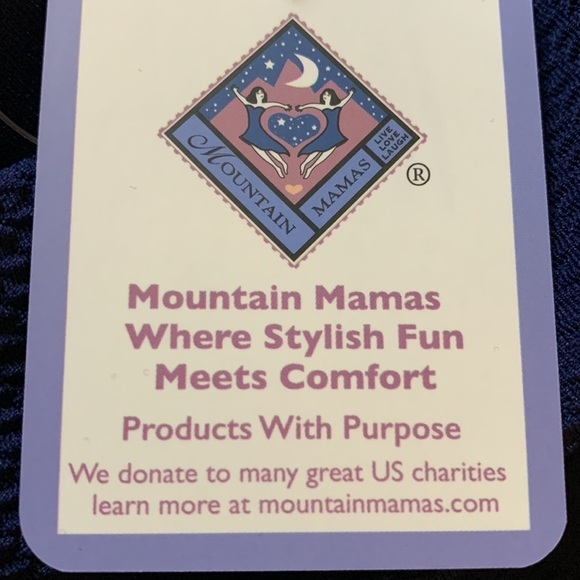 Mountain Mamas Flawless Textured Leggings, NWT, see measurements - Picture 6 of 8